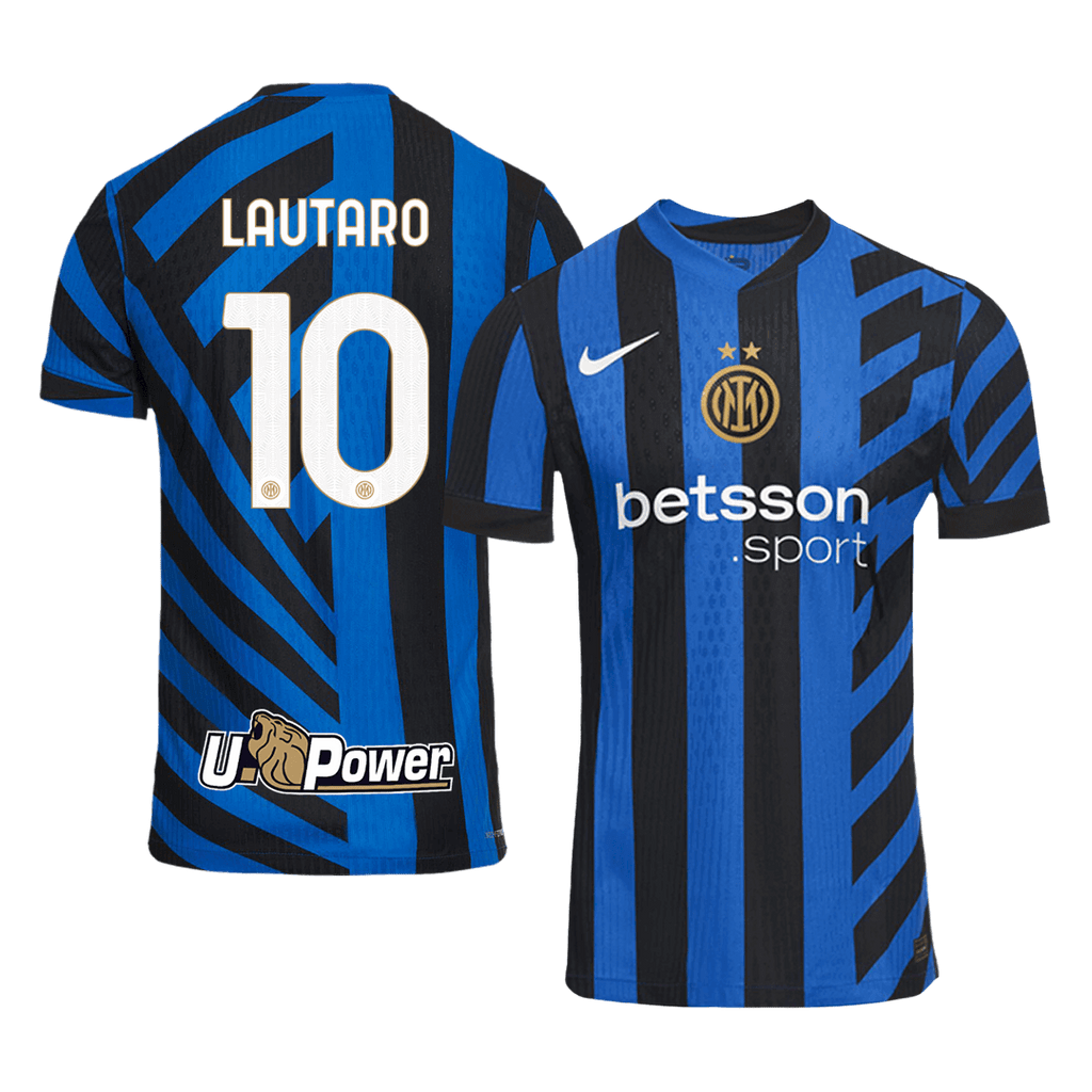 Player Version LAUTARO #10 Inter Milan Home Football Shirt 2024/25