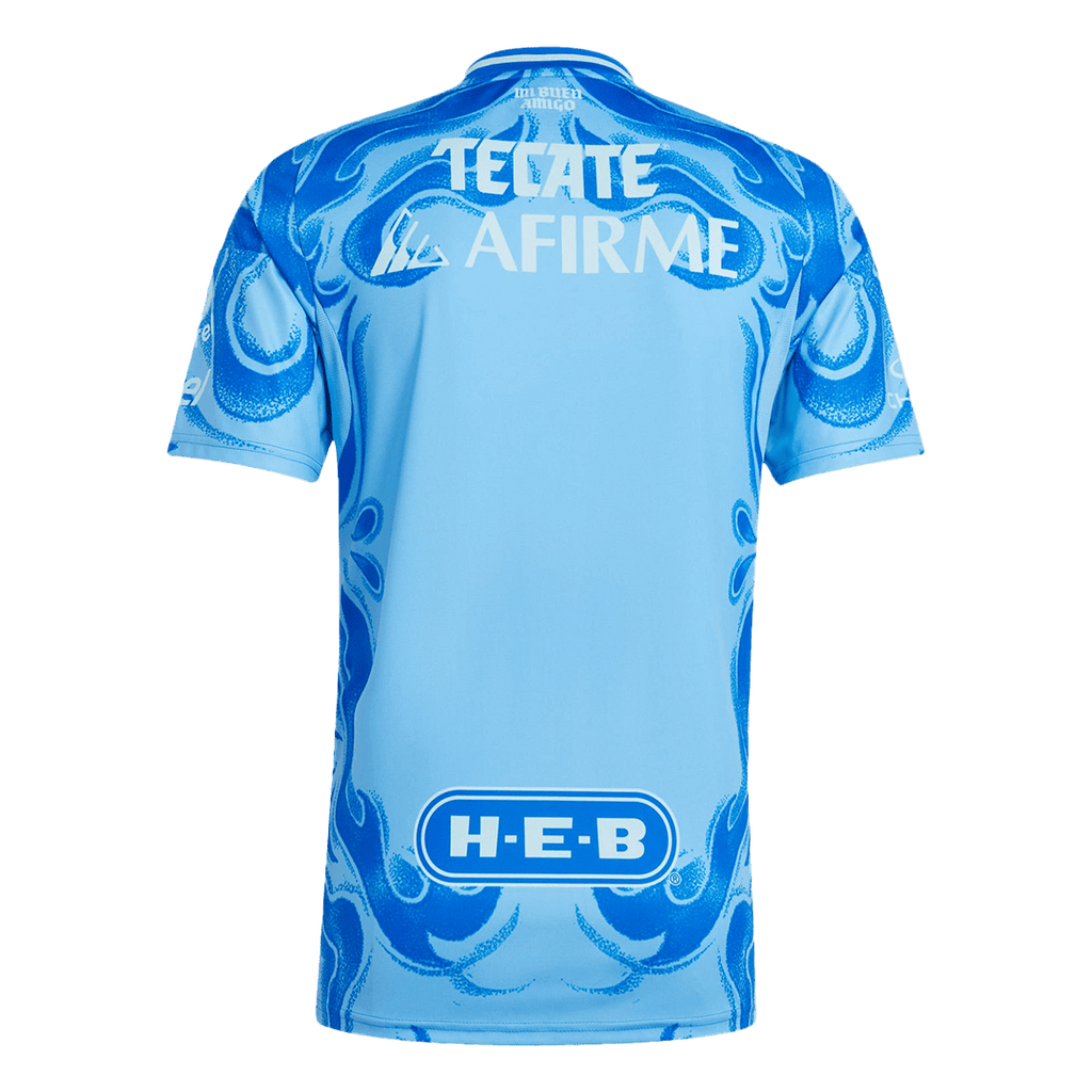 Tigres UANL Away Football Shirt 25/26 Blue