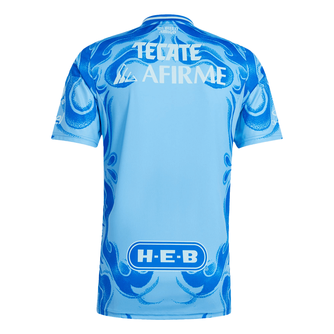 Tigres UANL Away Football Shirt 25/26 Blue