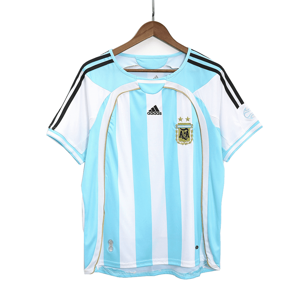 Retro 2006 Argentina Home Football Shirt
