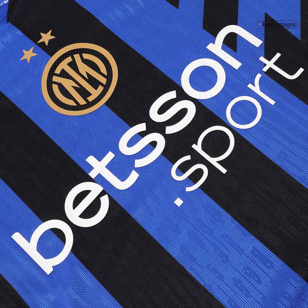 Player Version LAUTARO #10 Inter Milan Home Football Shirt 2024/25