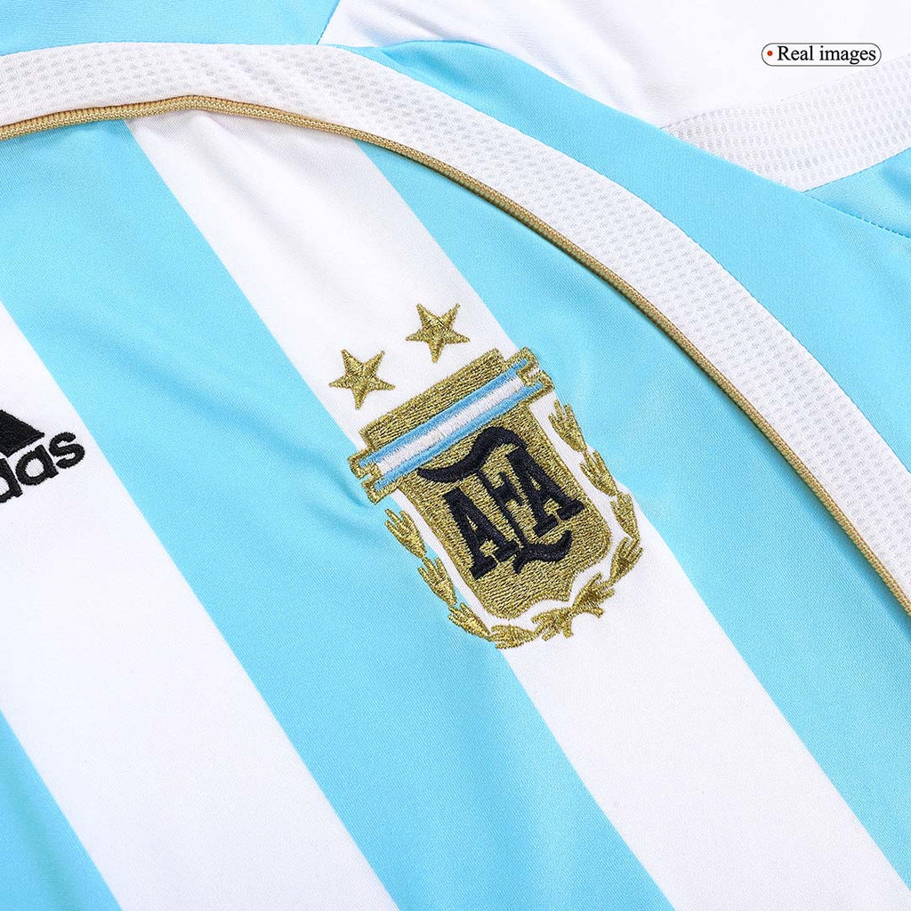 Retro 2006 Argentina Home Football Shirt