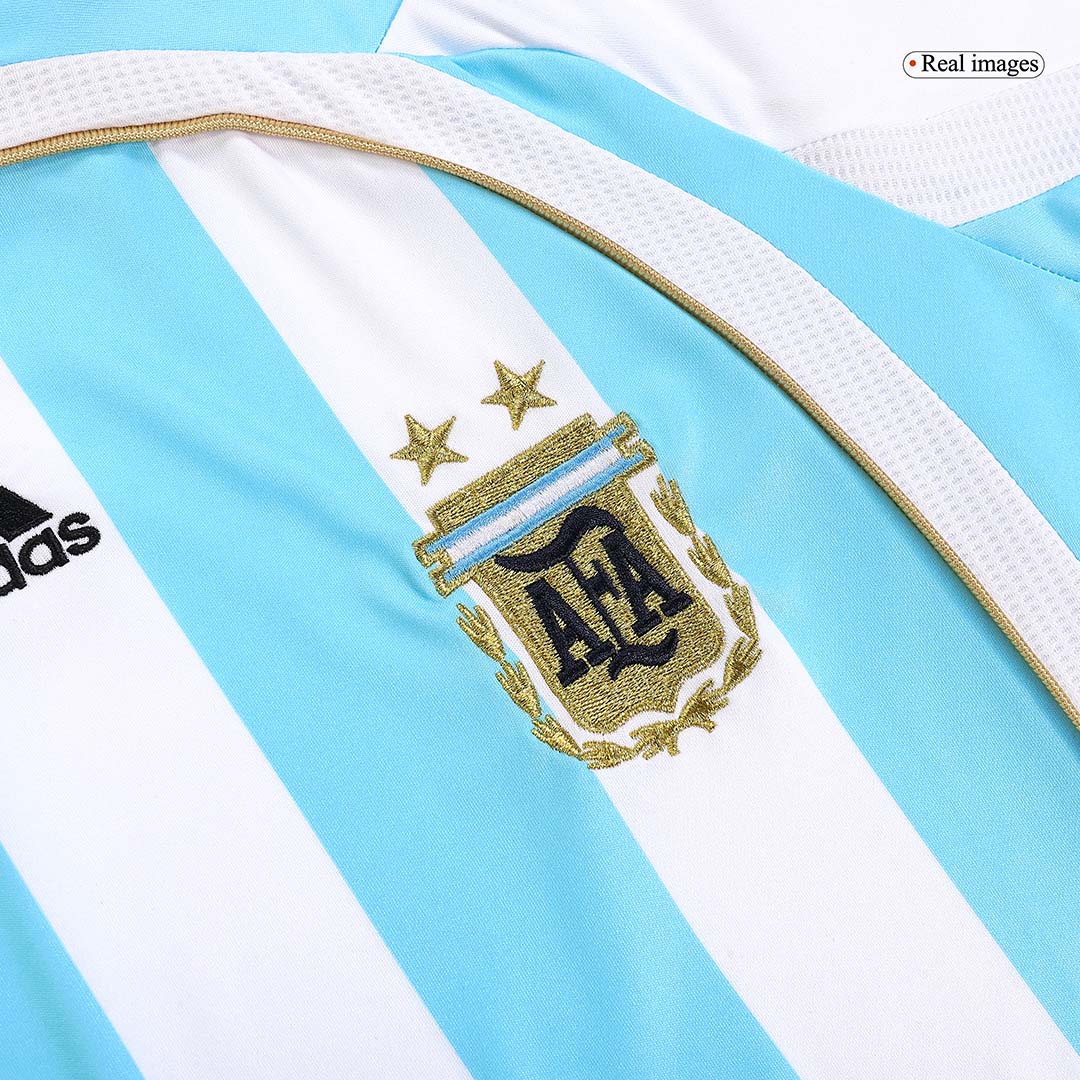 Retro 2006 Argentina Home Football Shirt