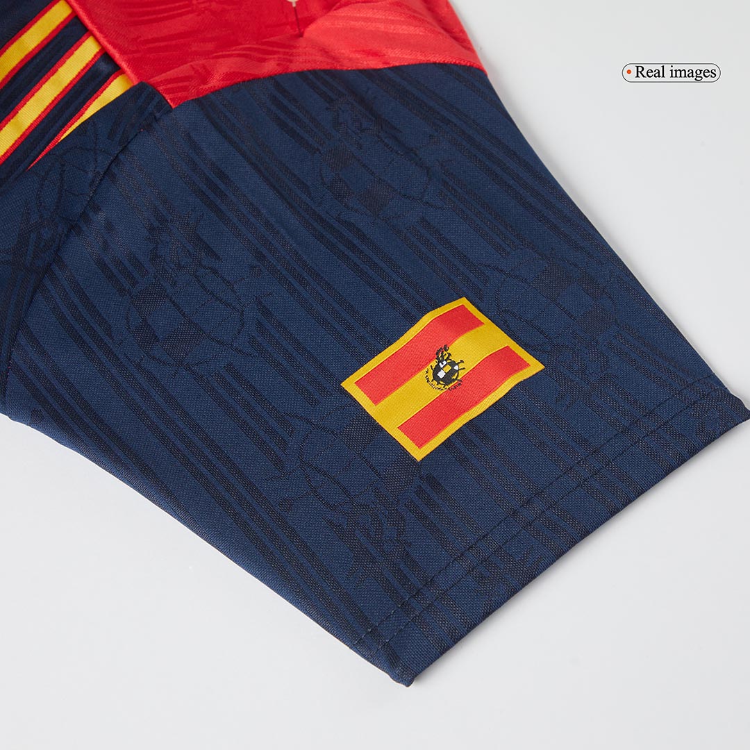 Retro 1996 Spain Home Football Shirt