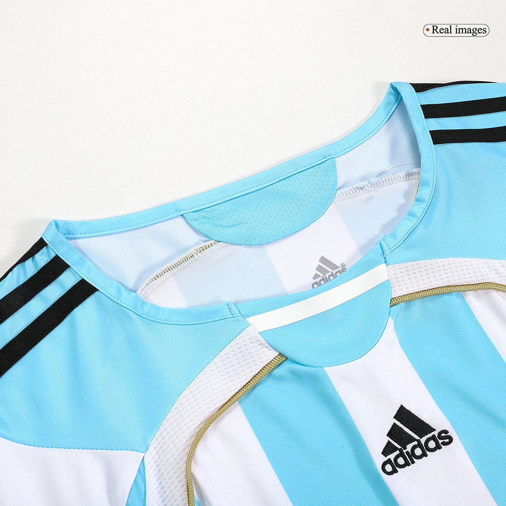 Retro 2006 Argentina Home Football Shirt