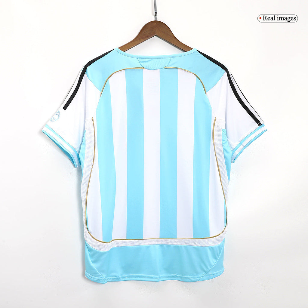 Retro 2006 Argentina Home Football Shirt