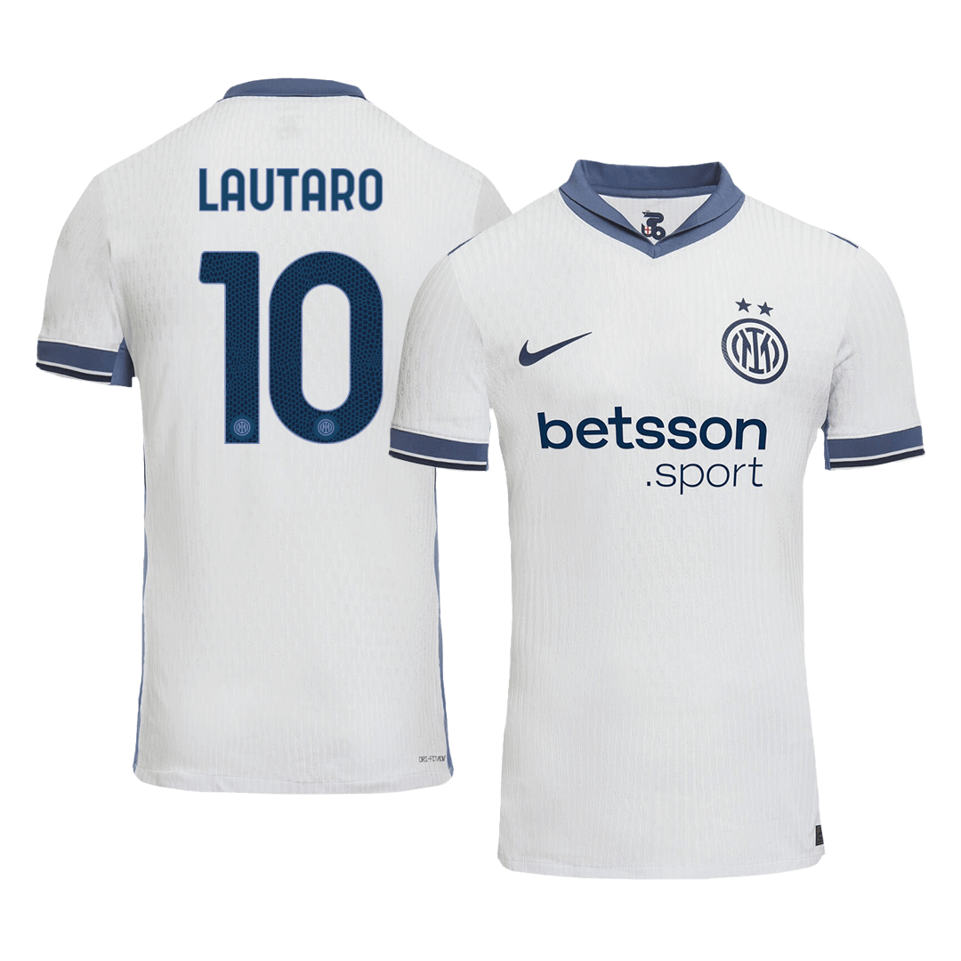 Player Version LAUTARO #10 Inter Milan Away Football Shirt 2024/25