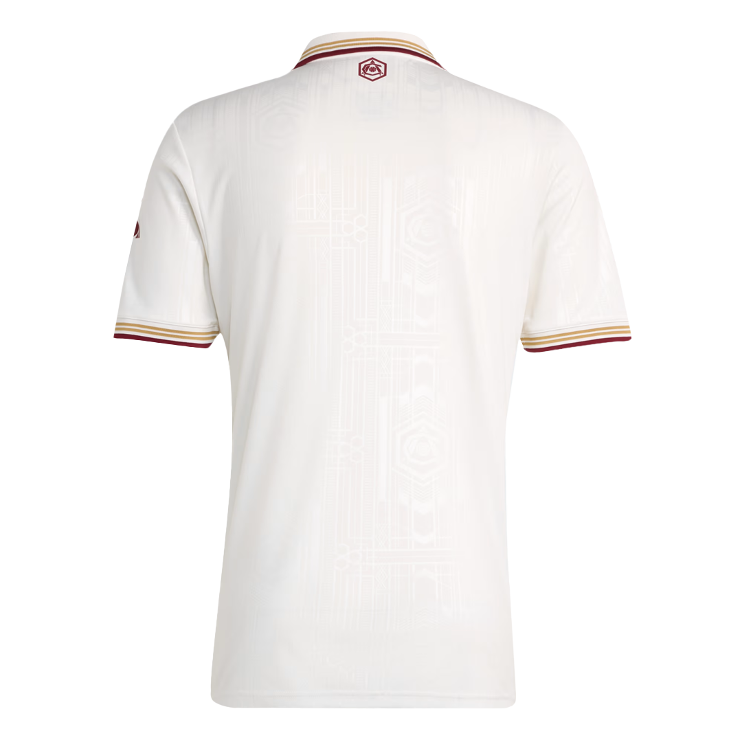 Arsenal Third Away Football Shirt 2025/26 White