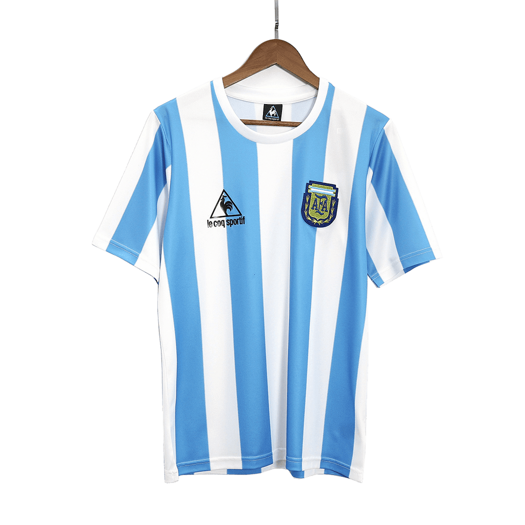 Retro 1986 Argentina Home Football Shirt