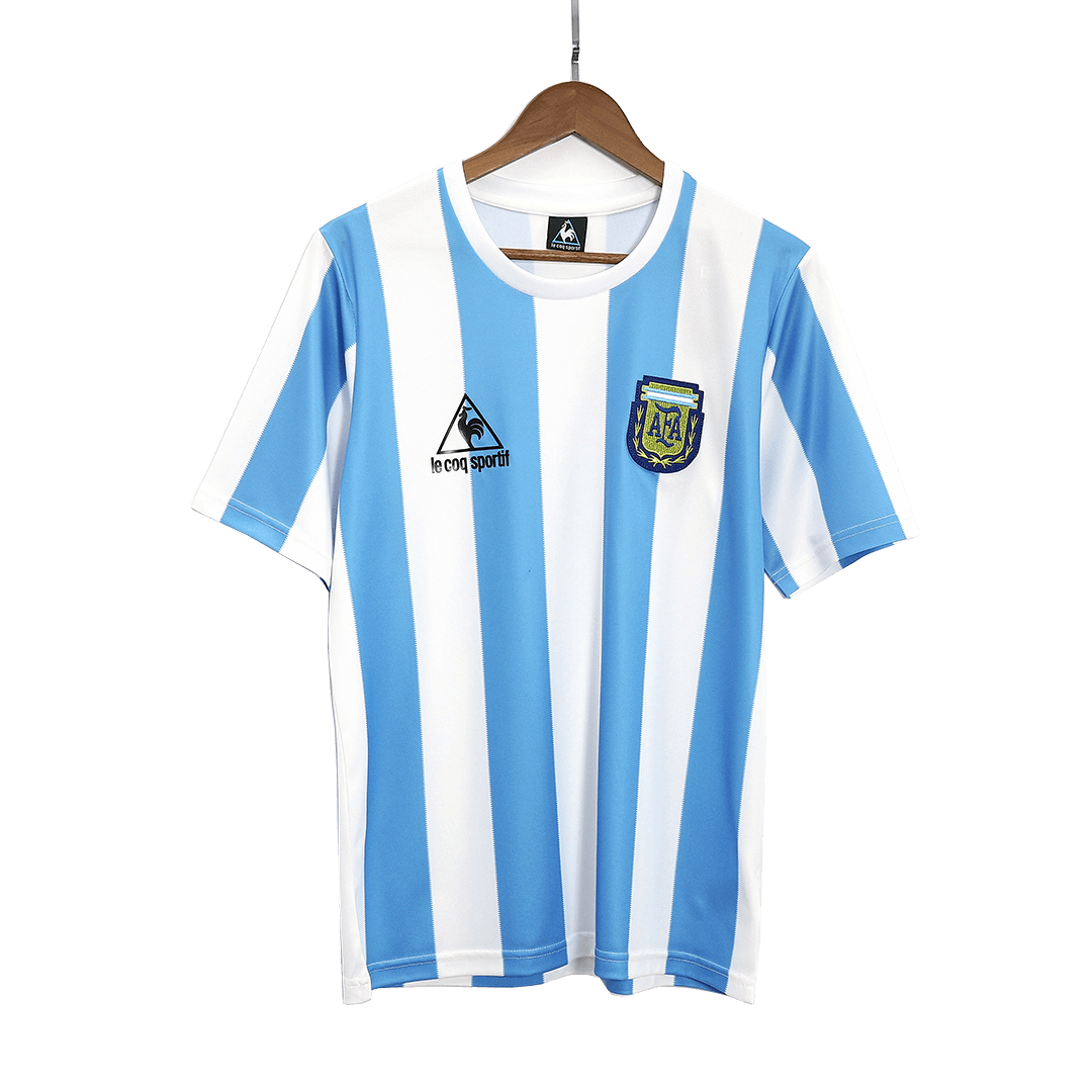 Retro 1986 Argentina Home Football Shirt