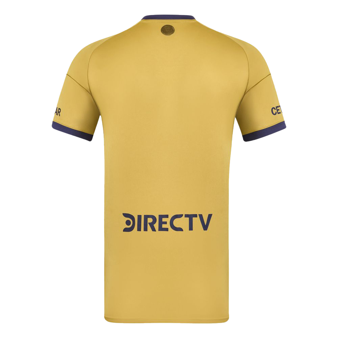 Boca Juniors Away Football Shirt 2025/26 Yellow