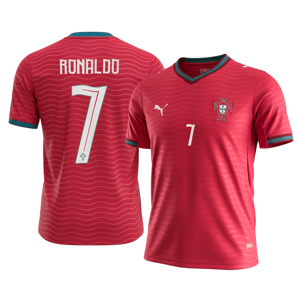 RONALDO #7 Portugal Home Football Shirt 2026