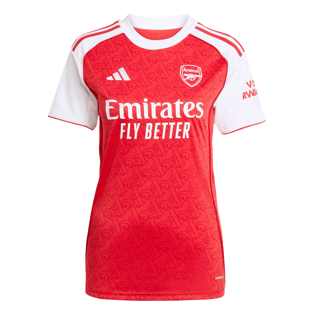Women's Arsenal Home Football Shirt 2025/26 Red