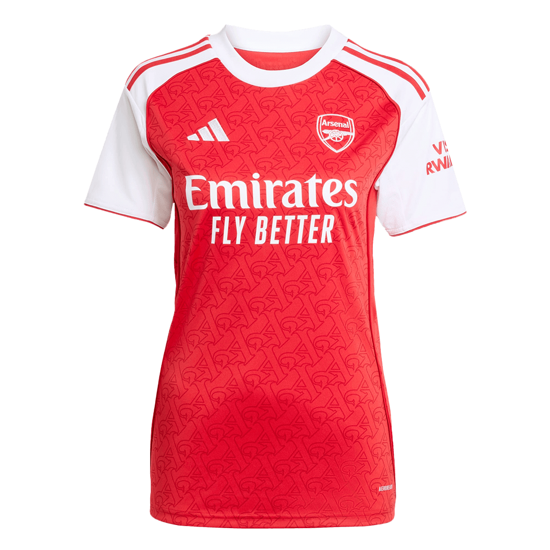 Women's Arsenal Home Football Shirt 2025/26 Red