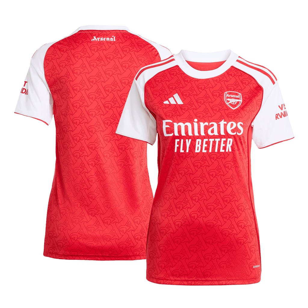 Women's Arsenal Home Football Shirt 2025/26 Red