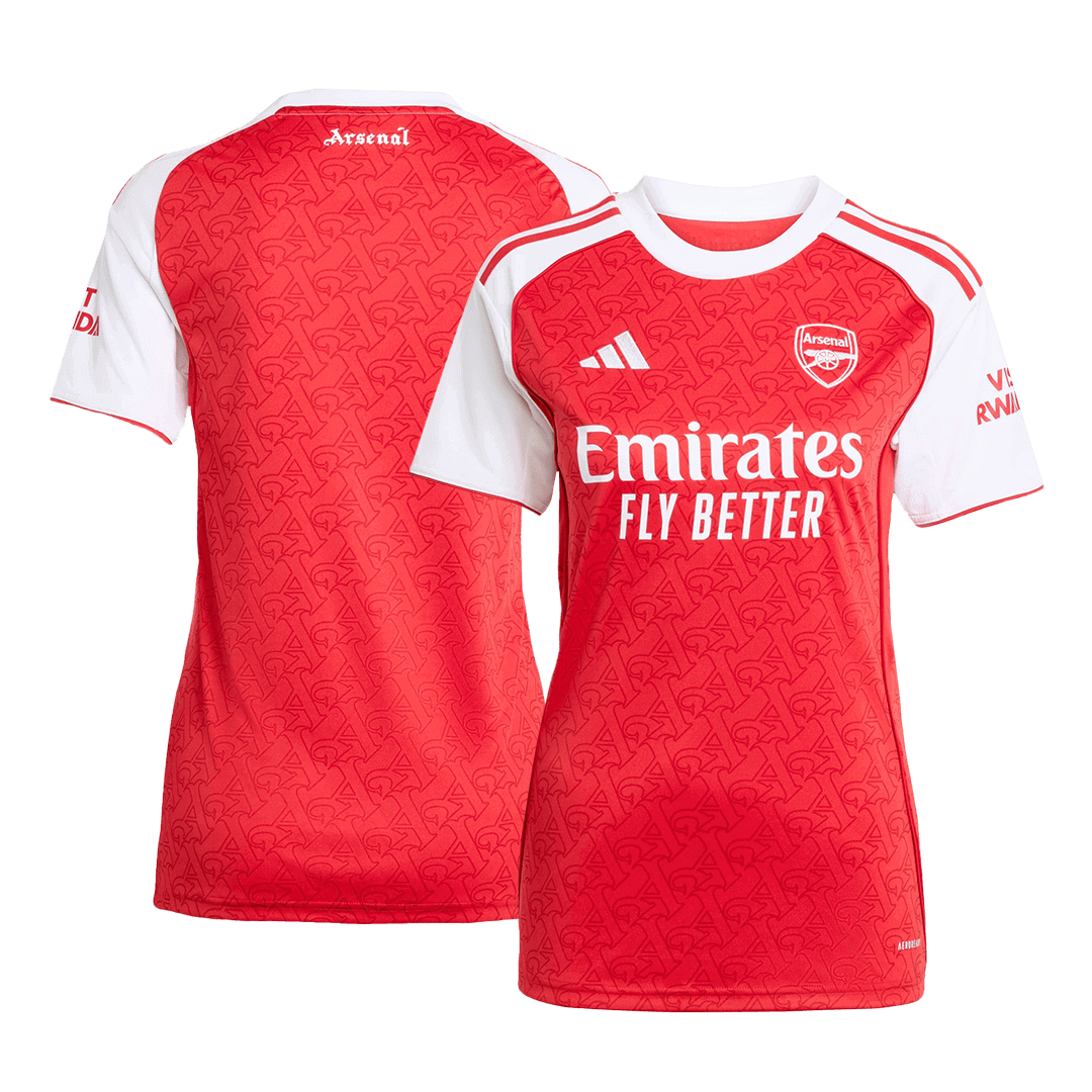 Women's Arsenal Home Football Shirt 2025/26 Red
