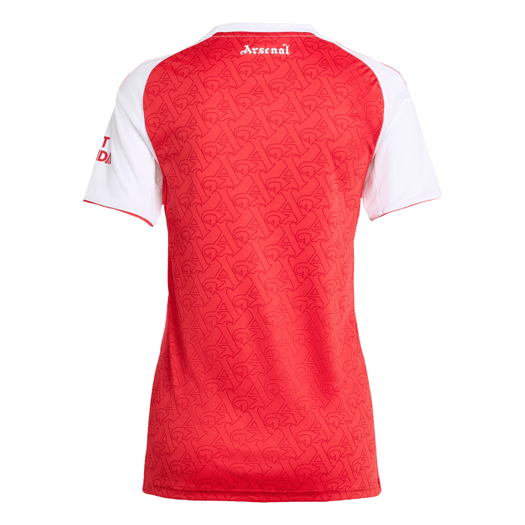 Women's Arsenal Home Football Shirt 2025/26 Red