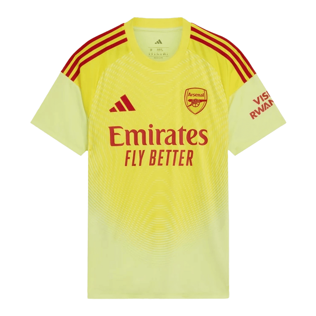 Arsenal Goalkeeper Football Shirt 2025/26 Yellow