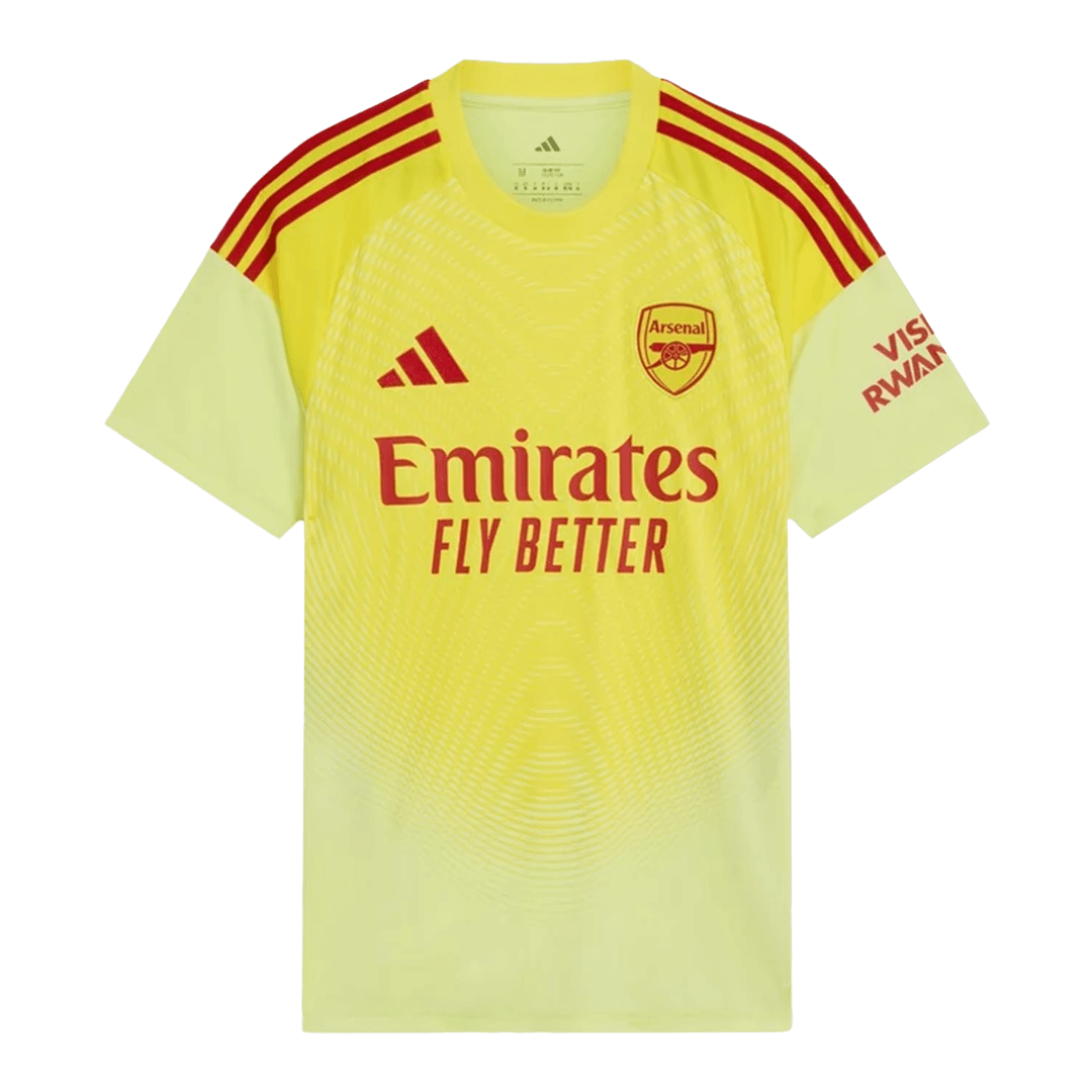 Arsenal Goalkeeper Football Shirt 2025/26 Yellow