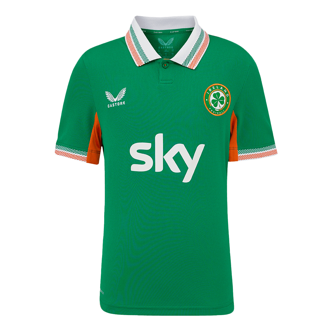 Men's Ireland Home Football Shirt 2025 Green - Women's Team