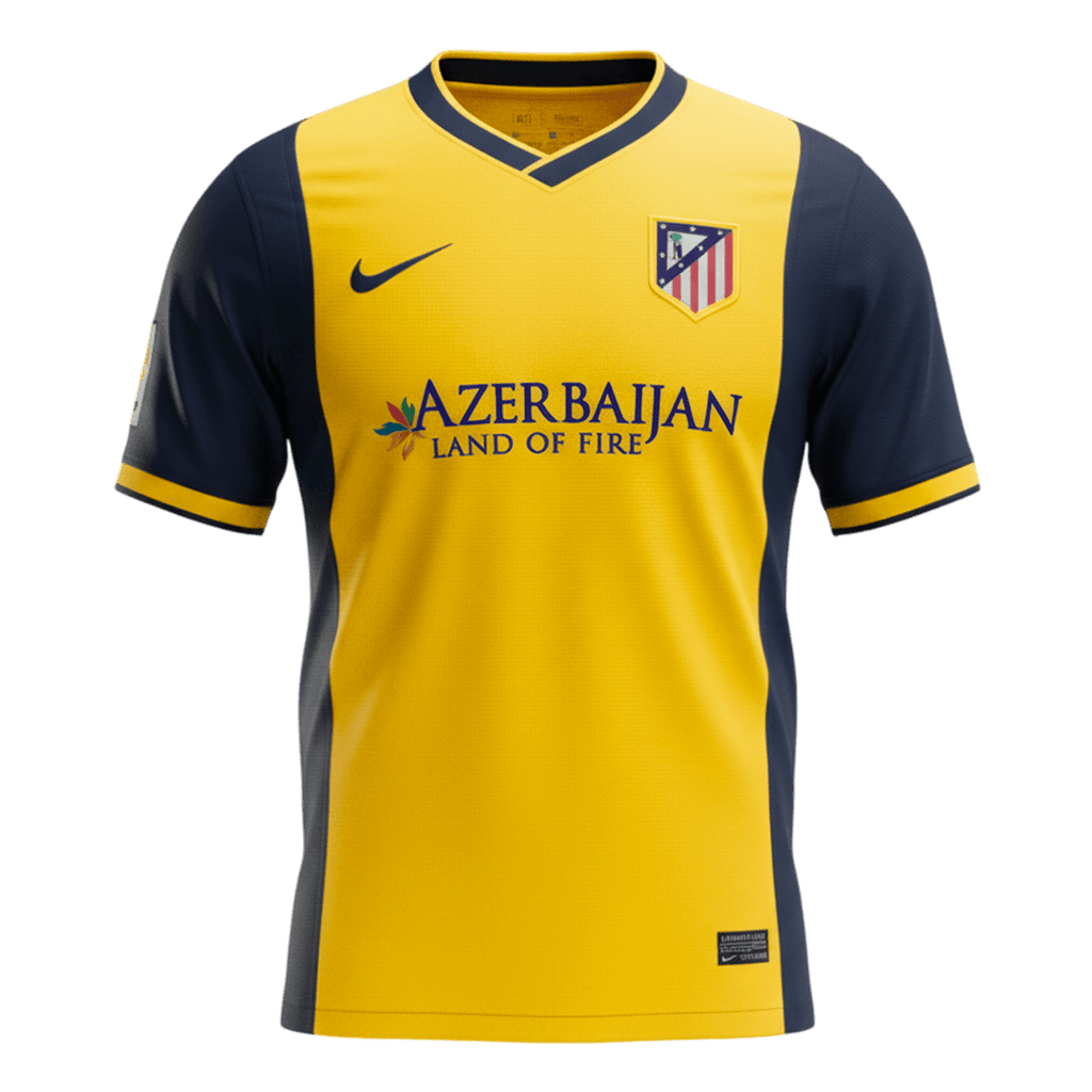 Retro 2013/14 Atletico Madrid Away Football Shirt