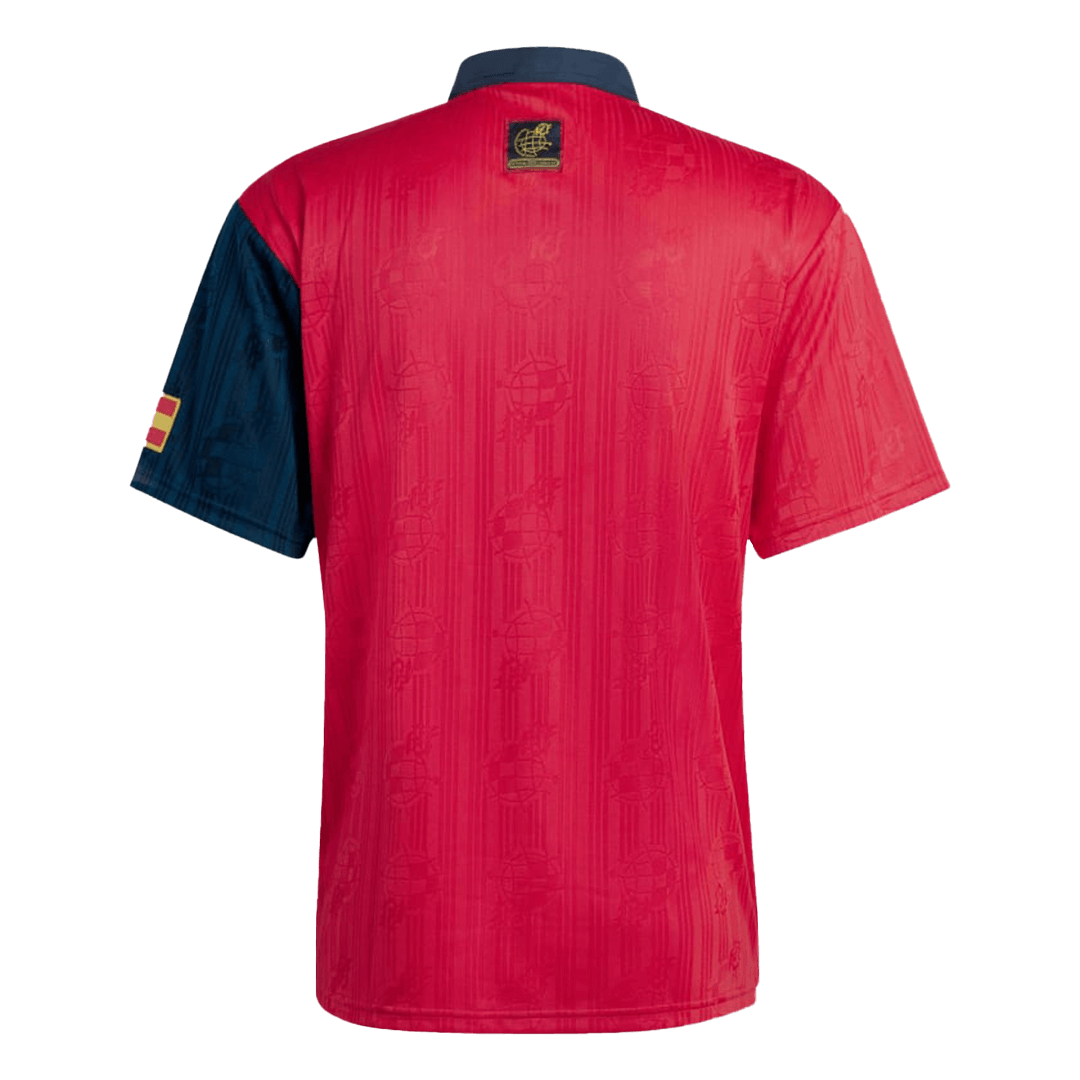 Retro 1996 Spain Home Football Shirt