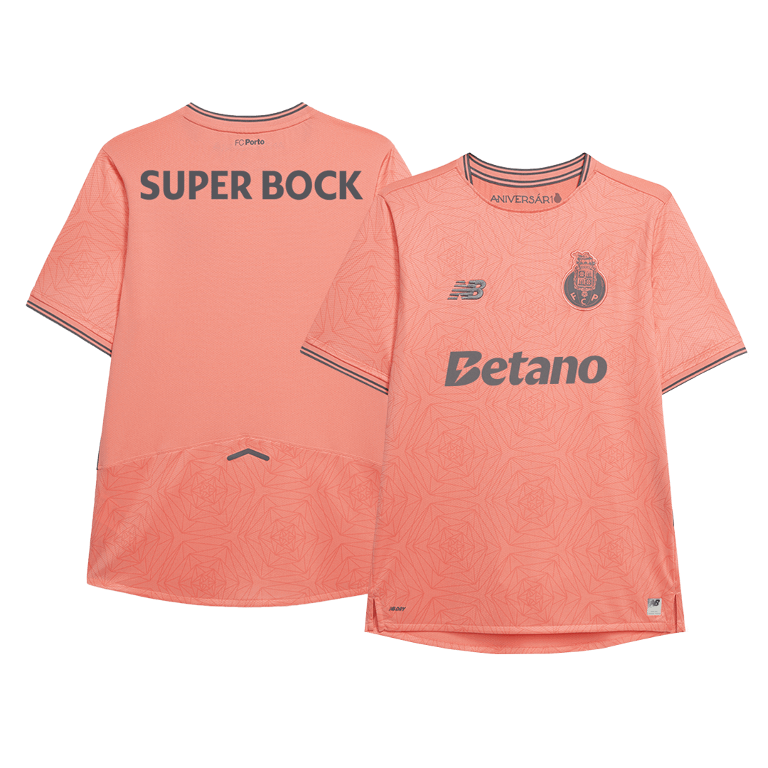 Porto Away Football Shirt 2025/26 Pink