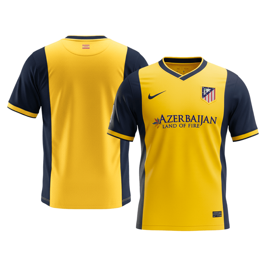 Retro 2013/14 Atletico Madrid Away Football Shirt