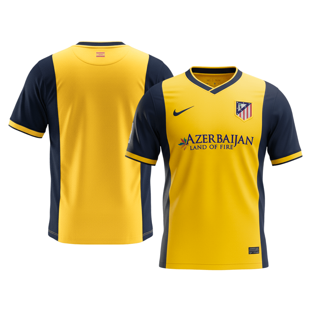 Retro 2013/14 Atletico Madrid Away Football Shirt
