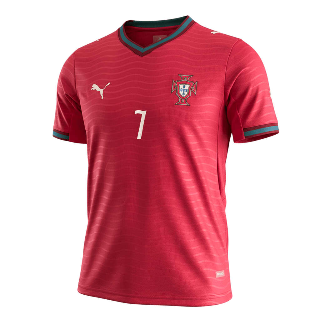 RONALDO #7 Portugal Home Football Shirt 2026