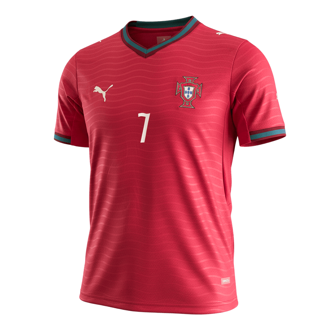 RONALDO #7 Portugal Home Football Shirt 2026