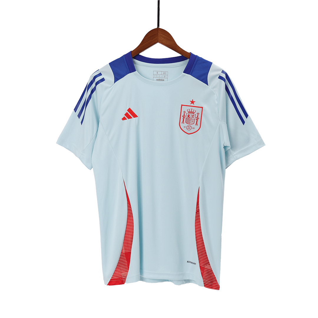 Spain Pre-Match Training Football Shirt Euro 2024