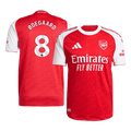 Player Version ØDEGAARD #8 Arsenal Home Football Shirt 2025/26 Red