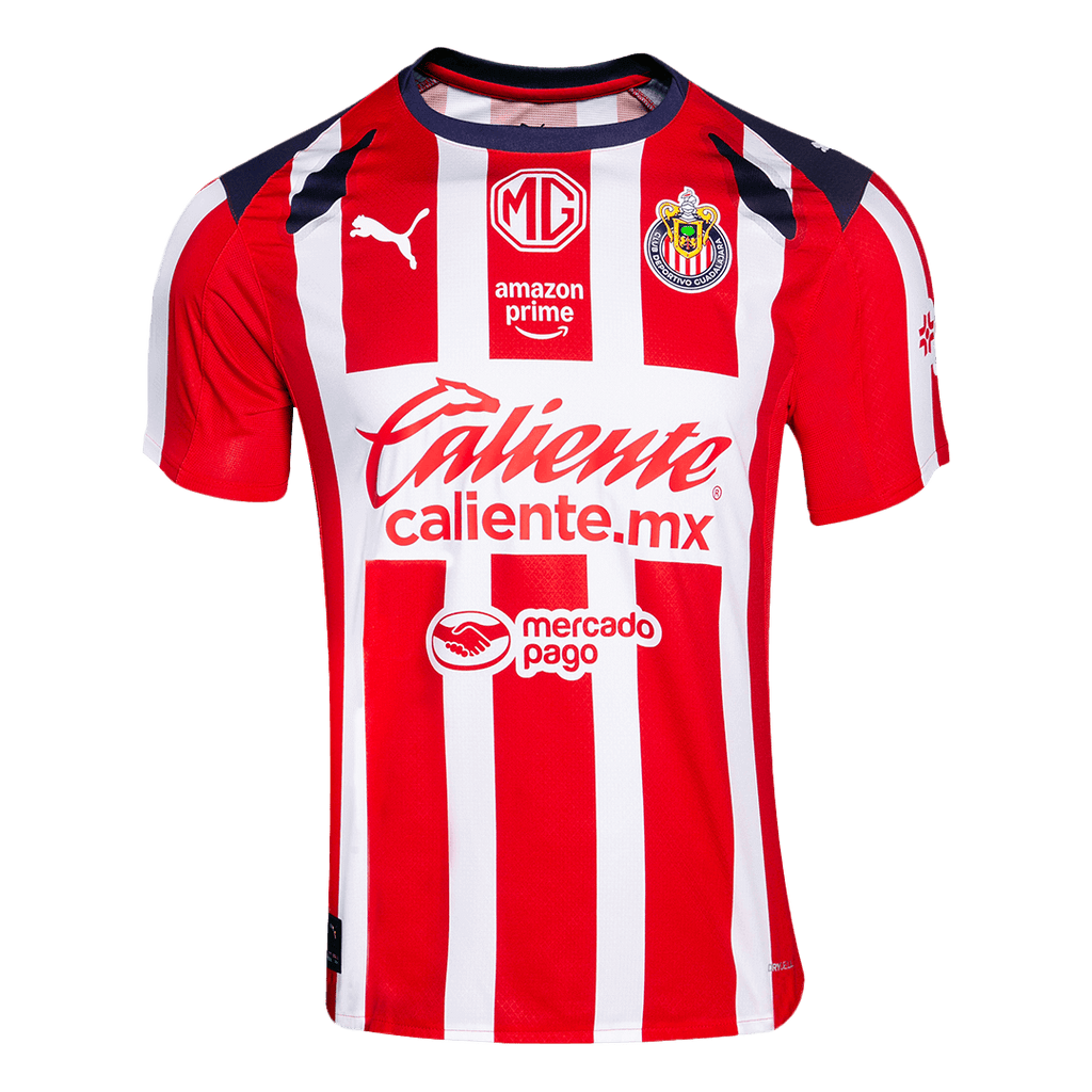 Chivas Home Football Shirt 2025/26 Red&White