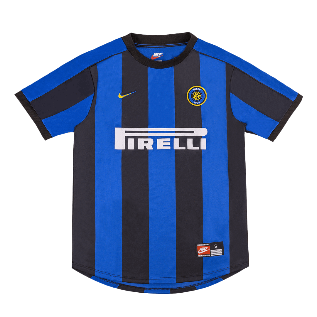 Retro RONALDO #9 1999/00 Inter Milan Home Football Shirt