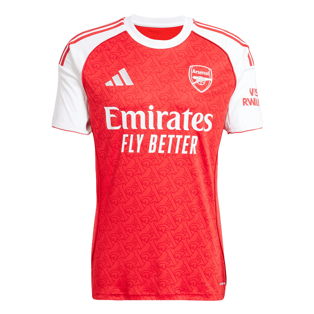 #8 Arsenal Home Football Shirt 2025/26 Red