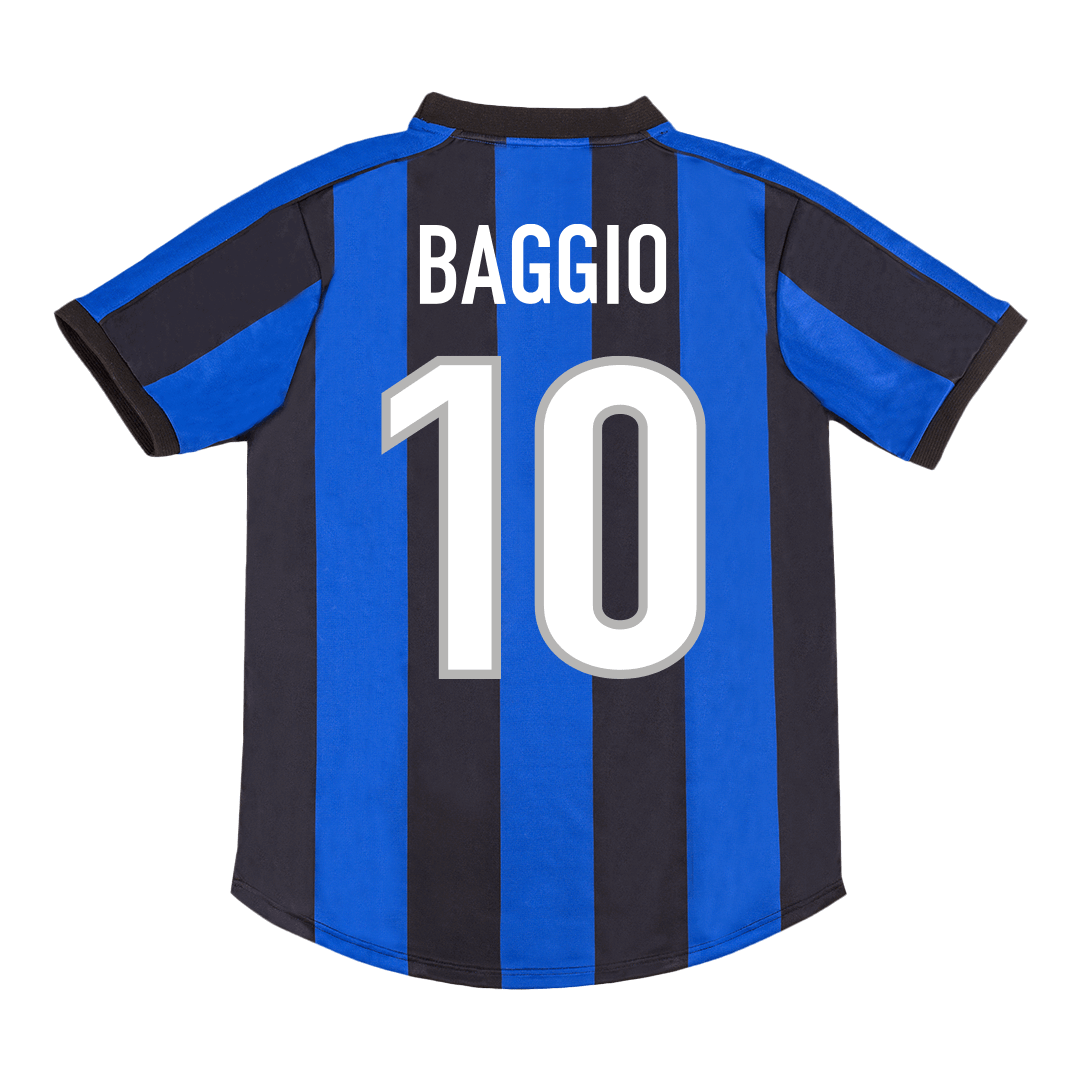 Retro BAGGIO #10 1999/00 Inter Milan Home Football Shirt
