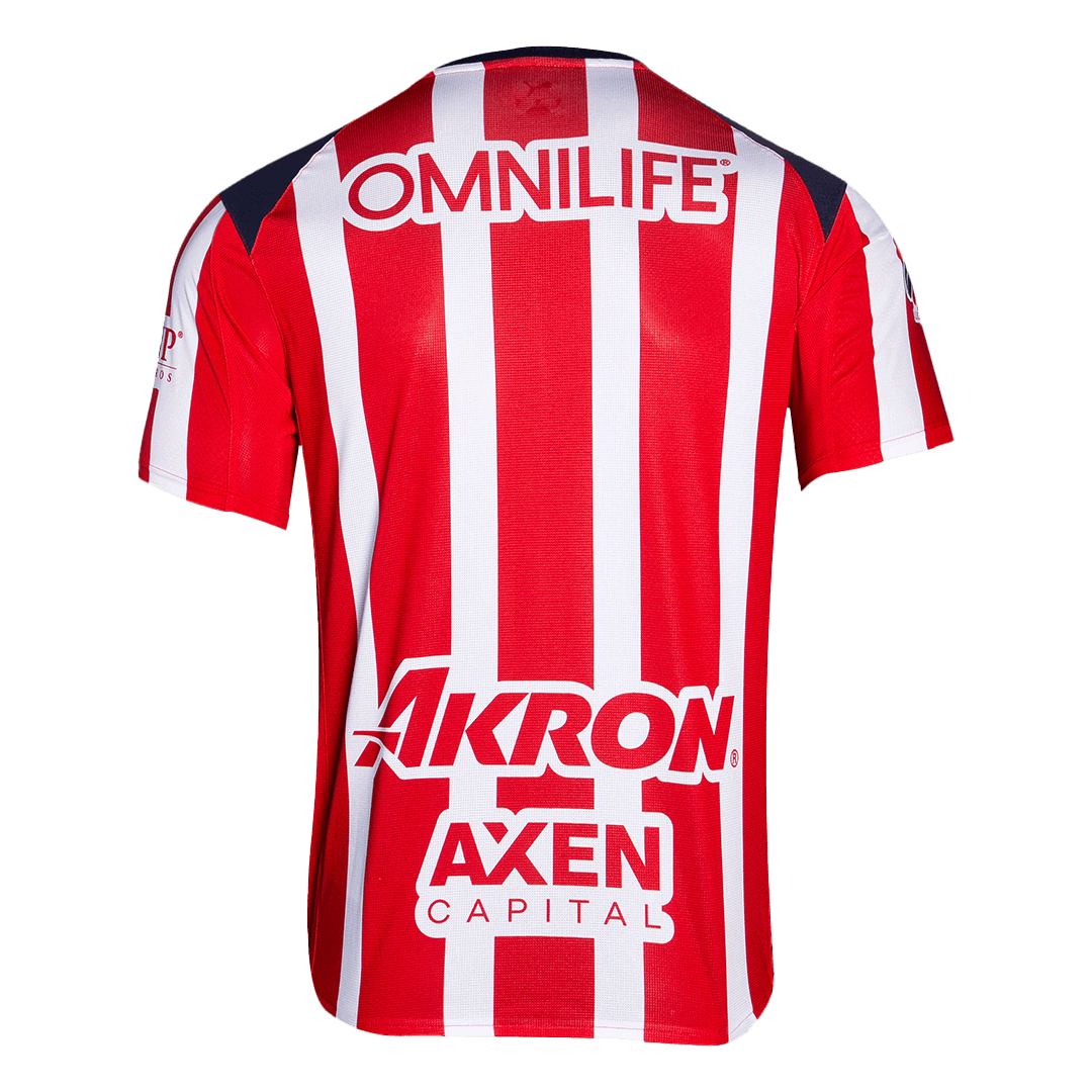 Chivas Home Football Shirt 2025/26 Red&White