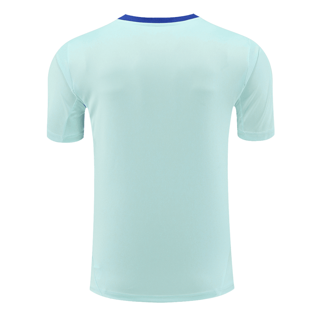 Spain Pre-Match Football Shirt Kit(Jersey+Shorts) Euro 2024