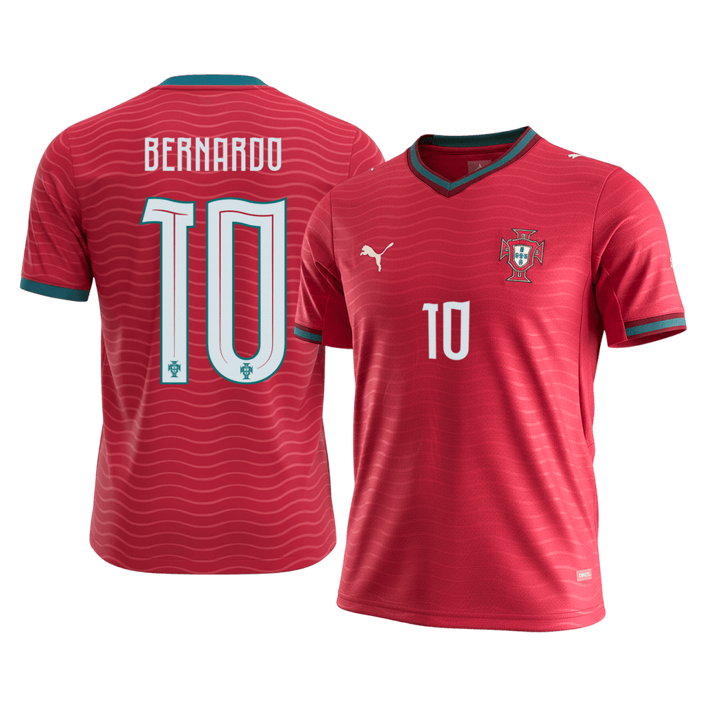 BERNARDO #10 Portugal Home Football Shirt 2026