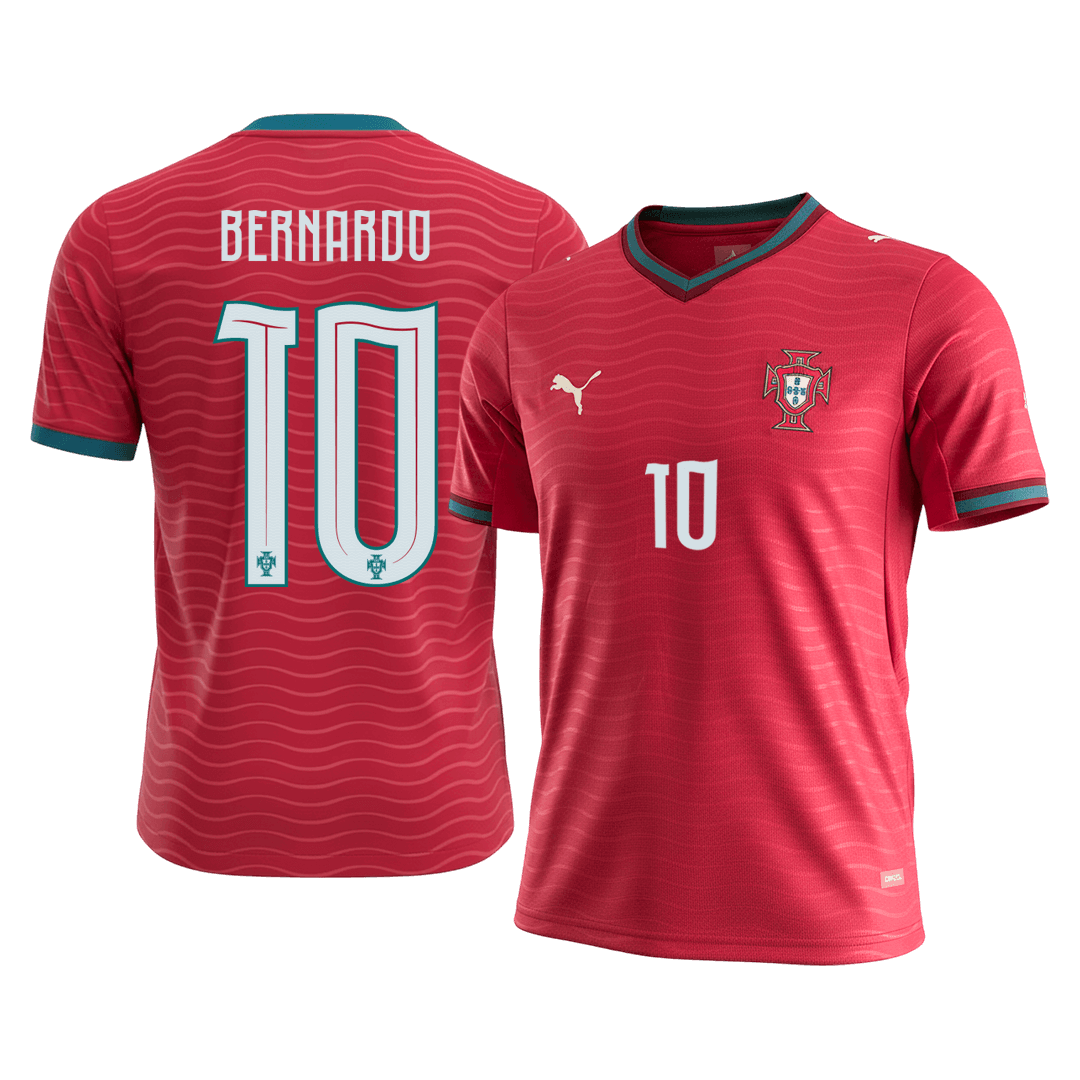 BERNARDO #10 Portugal Home Football Shirt 2026