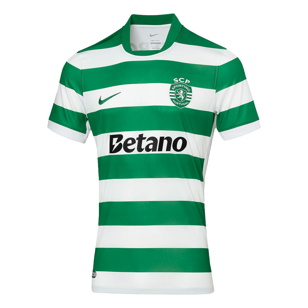 Sporting CP Home Football Shirt 25/26 Green&White