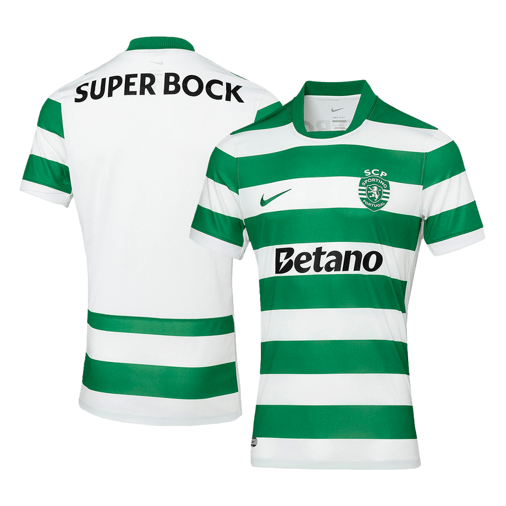 Sporting CP Home Football Shirt 25/26 Green&White