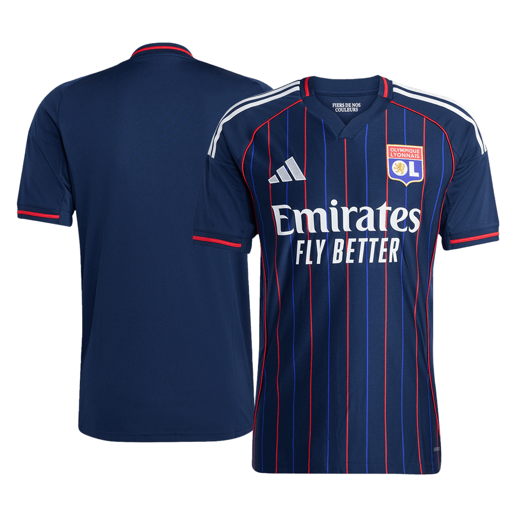 Olympique Lyonnais Away Football Shirt 25/26 Navy