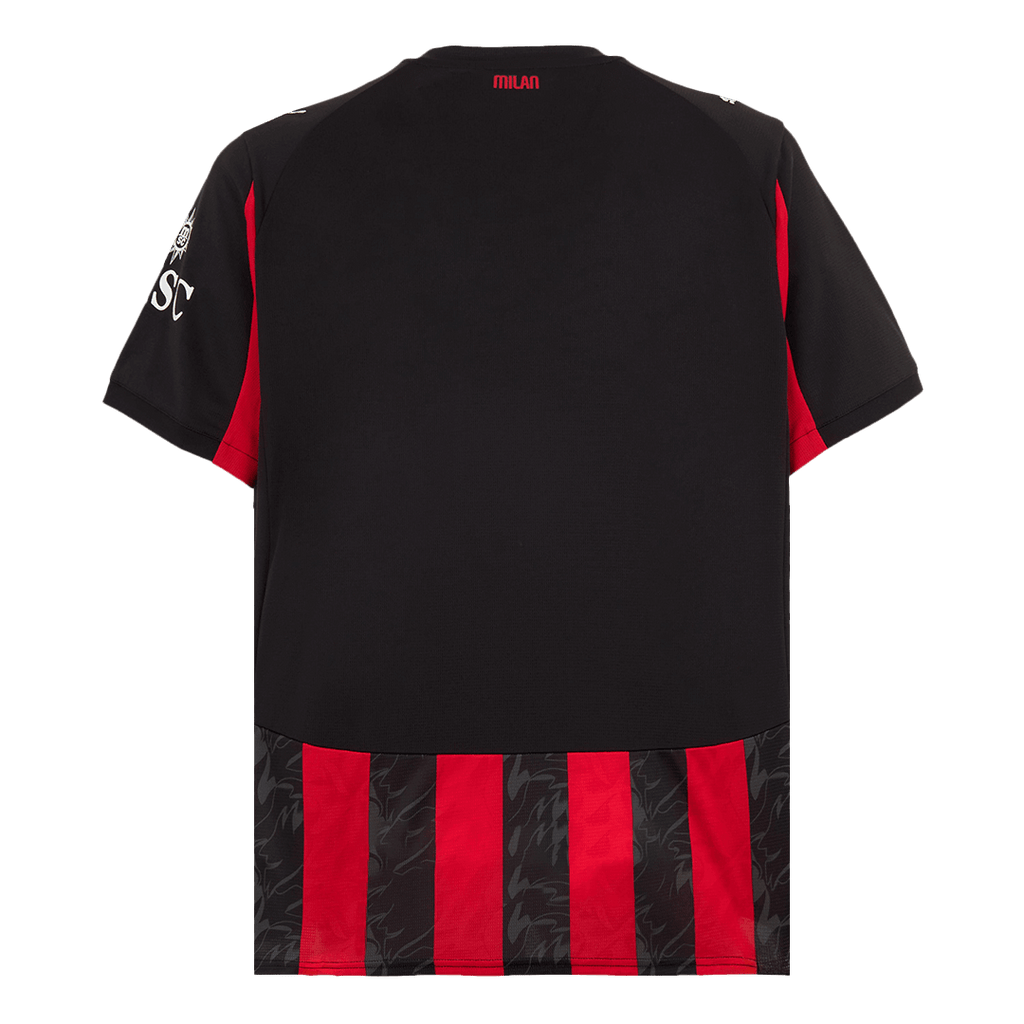 AC Milan Home Football Shirt 2025/26 Red&Black