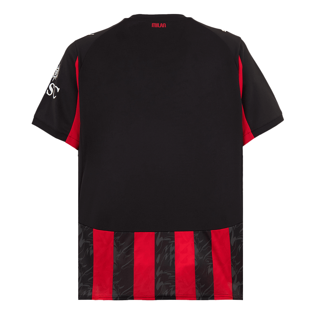 AC Milan Home Football Shirt 2025/26 Red&Black