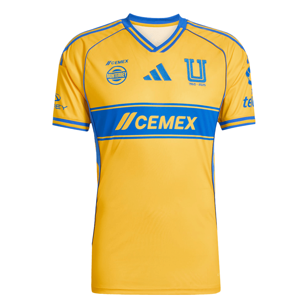 Tigres UANL Home Football Shirt 25/26 Yellow