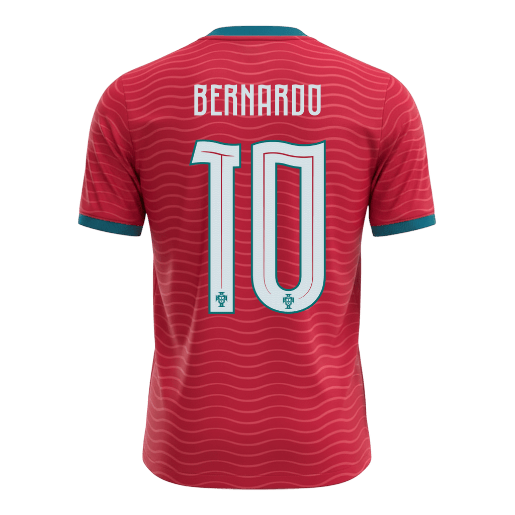 BERNARDO #10 Portugal Home Football Shirt 2026
