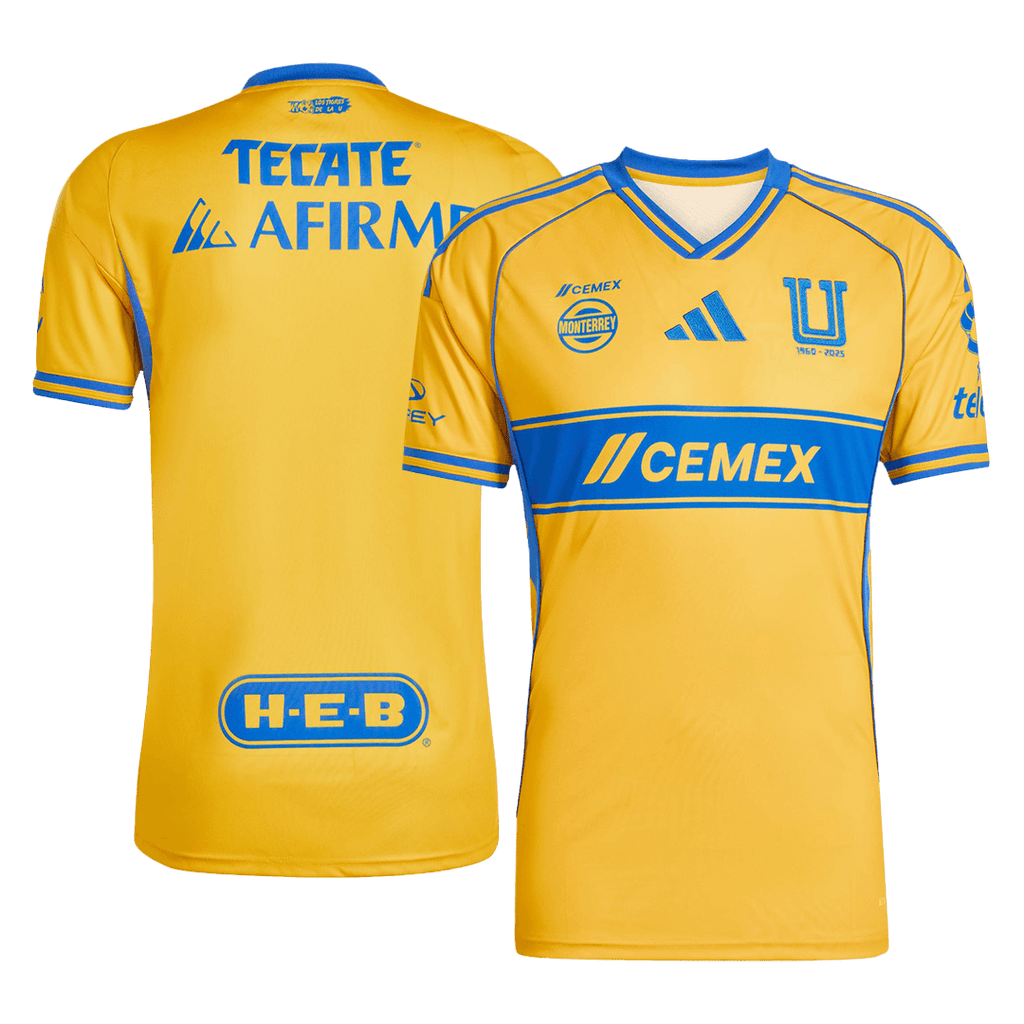 Tigres UANL Home Football Shirt 25/26 Yellow