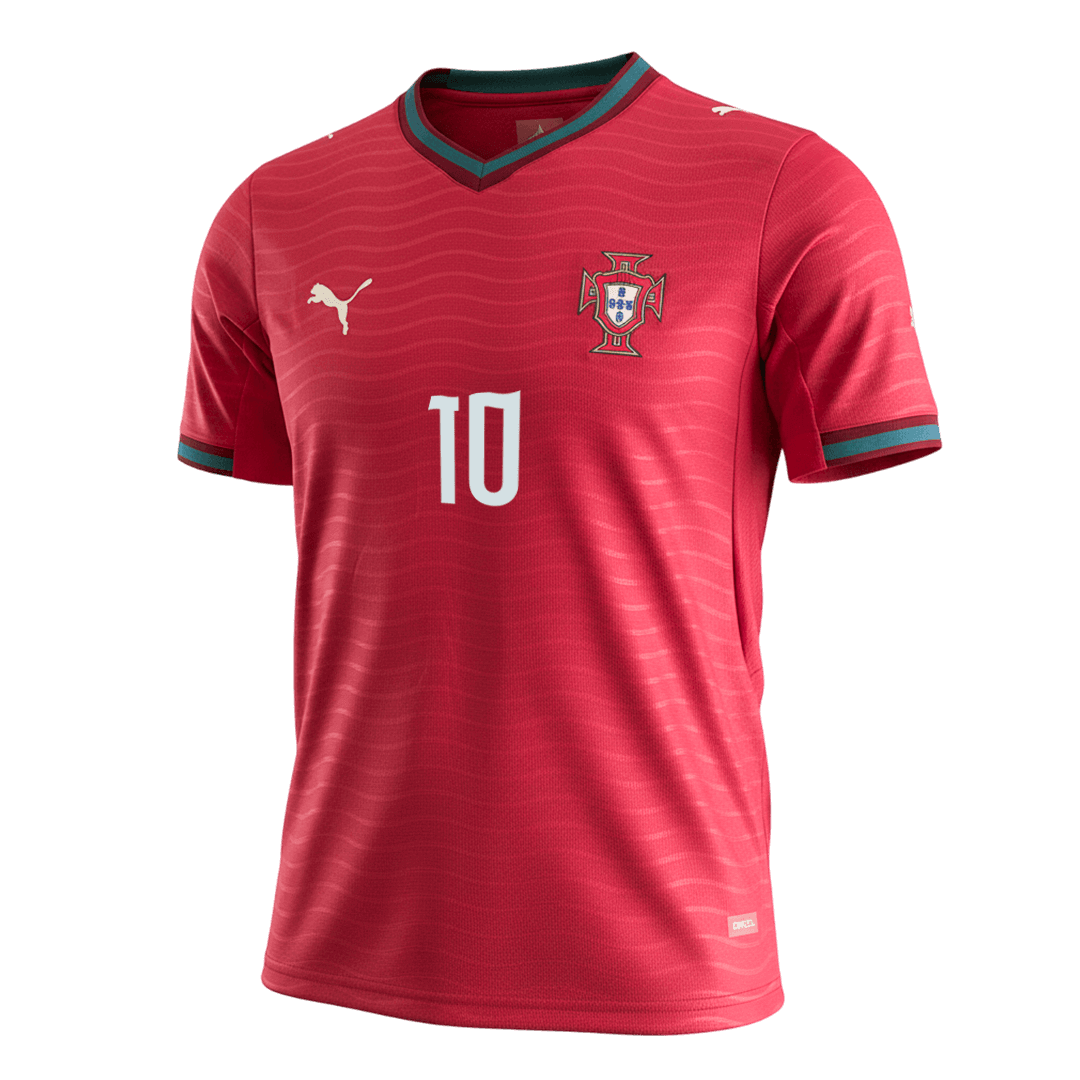 BERNARDO #10 Portugal Home Football Shirt 2026